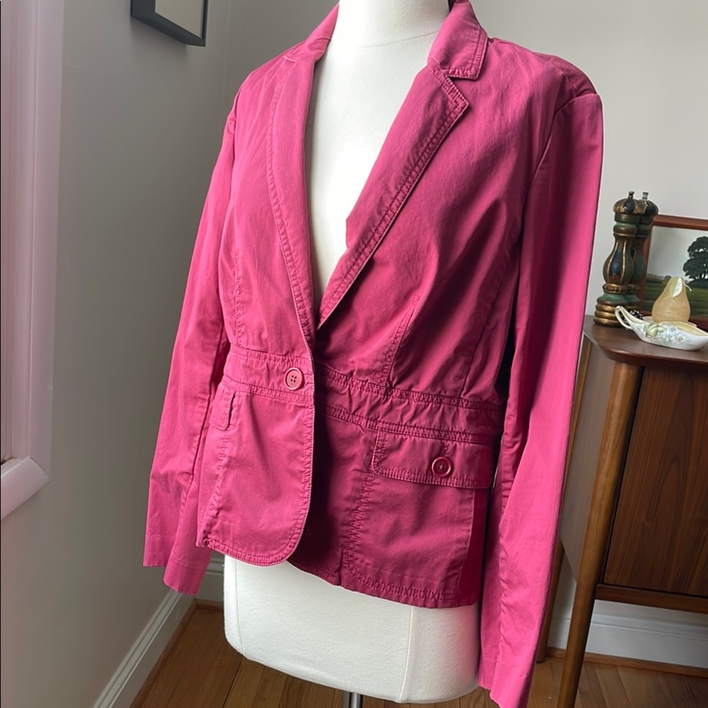Talbots Women's poplar Pink Blazer